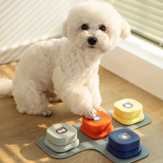PawComm™ Recordable Pet Talking Buttons