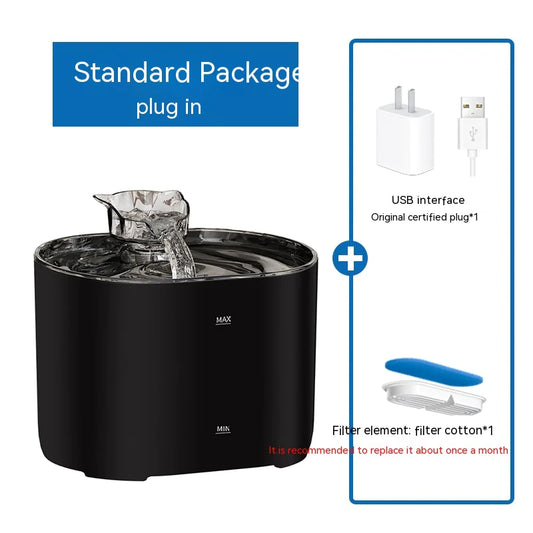 AquaFlow™ Smart Pet Water Fountain – 2.2L Circulating Hydration System