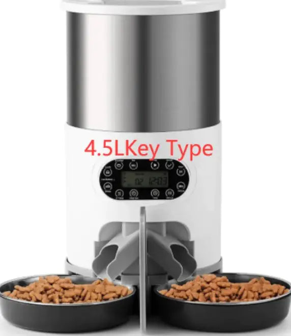 Automatic Dual Meal Pet Feeder – Smart Feeding System for Dogs & Cats