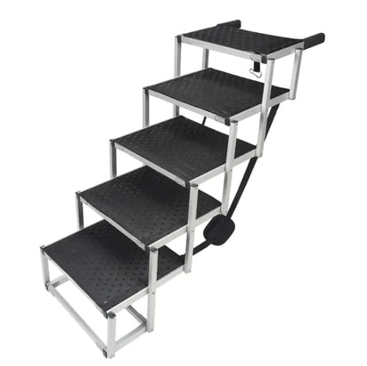 Portable Aluminum Dog Stair Ramp
