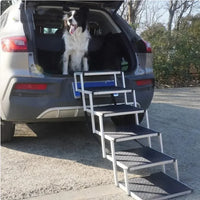 Portable Aluminum Dog Stair Ramp