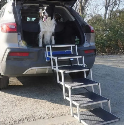 Portable Aluminum Dog Stair Ramp
