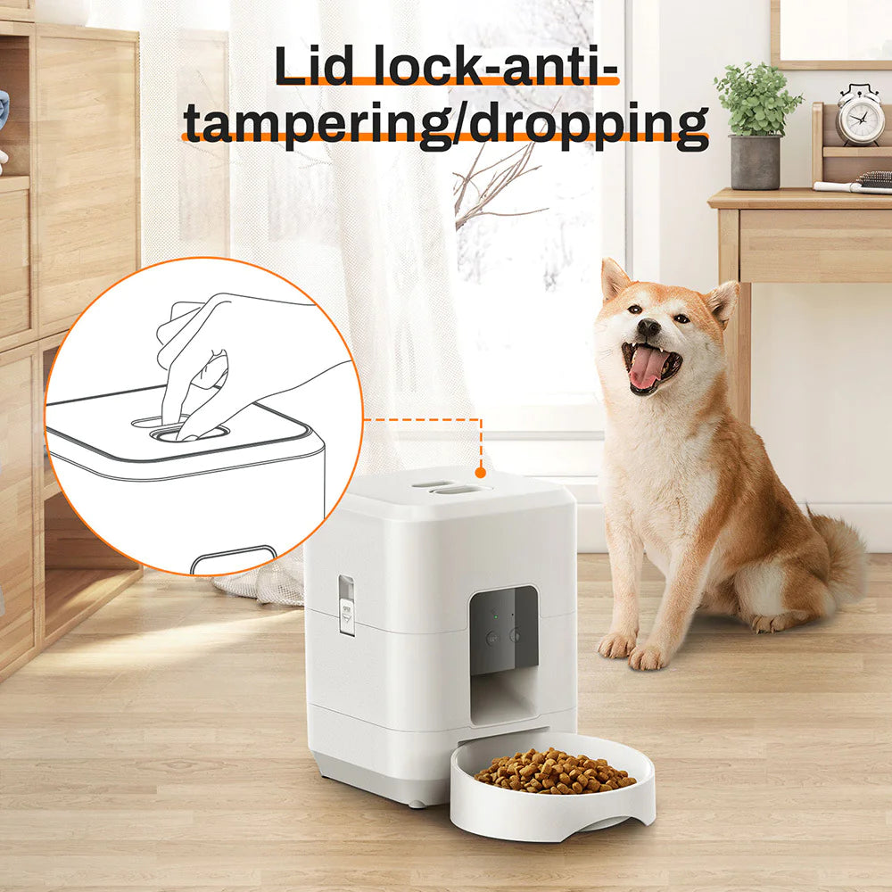 Smart WiFi Pet Feeder – 2L Automatic Food Dispenser